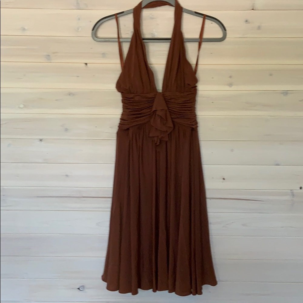 BCBG Maxazria halter dress